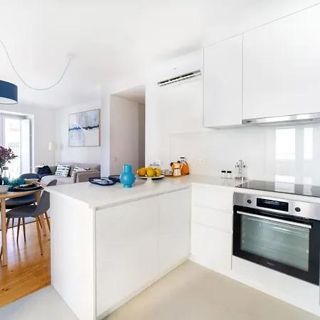 Blue By The River 1 - Elegant Two-bedroom In Santos Apartman Lisboa