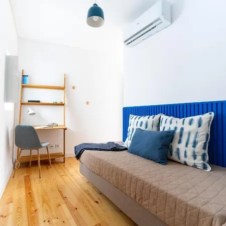 Lejlighed Blue By The River 1 - Elegant Two-bedroom In Santos *