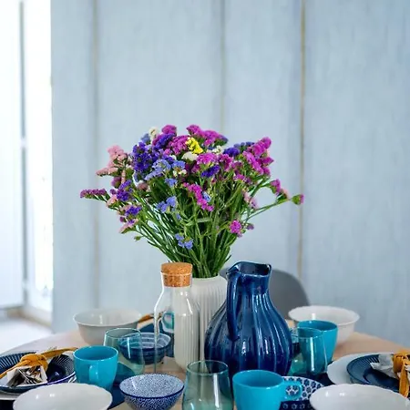 Blue By The River 1 - Elegant Two-bedroom In Santos *