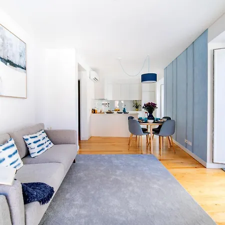 Blue By The River 1 - Elegant Two-bedroom In Santos *